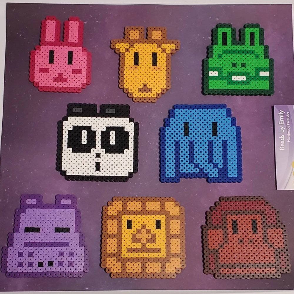 Zookeeper Magnet Set - Kids Room - Locker Magnets - Nerdy Geeky Home Decor